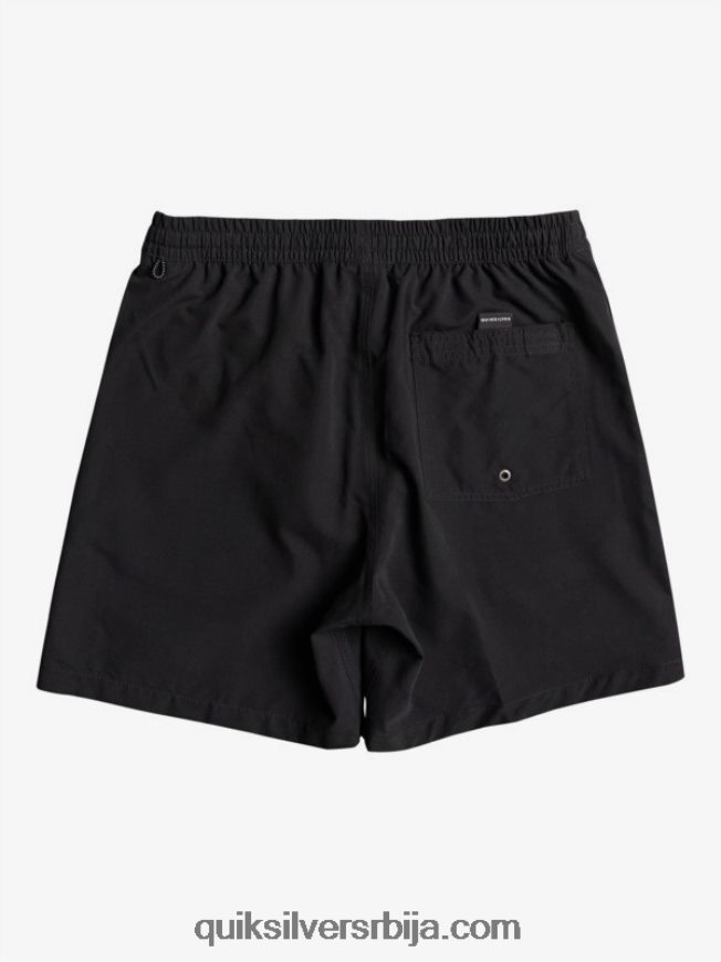 мушкарци Quiksilver свакодневно 17 волеја црн Z824VN1528