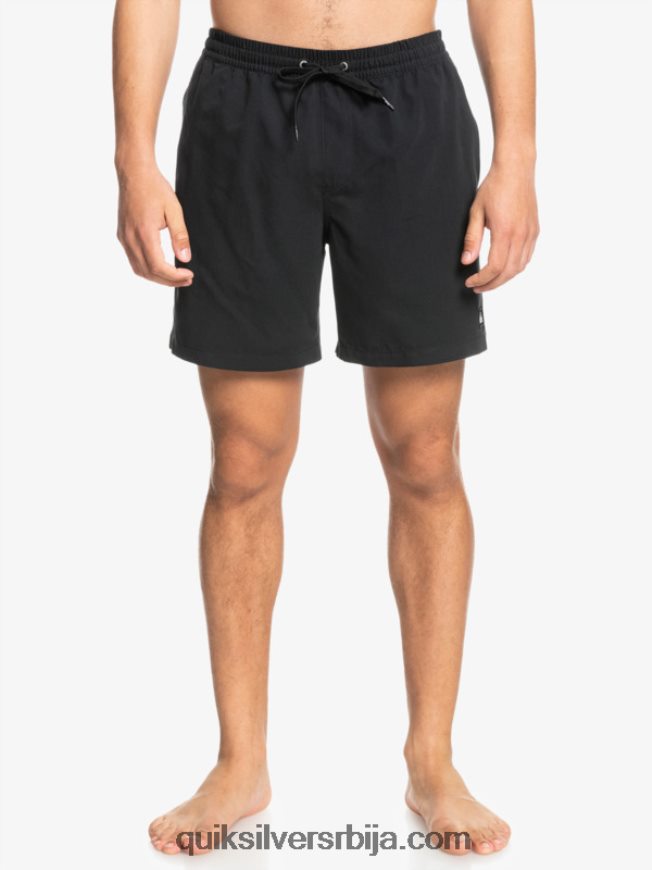 мушкарци Quiksilver свакодневно 17 волеја црн Z824VN1528