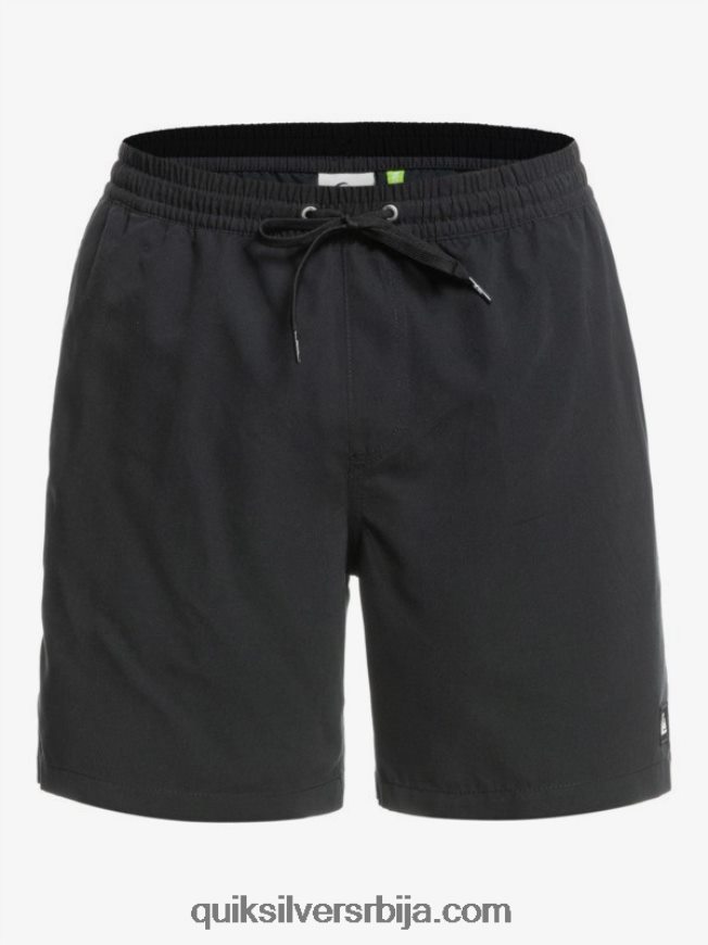 мушкарци Quiksilver свакодневно 17 волеја црн Z824VN1528