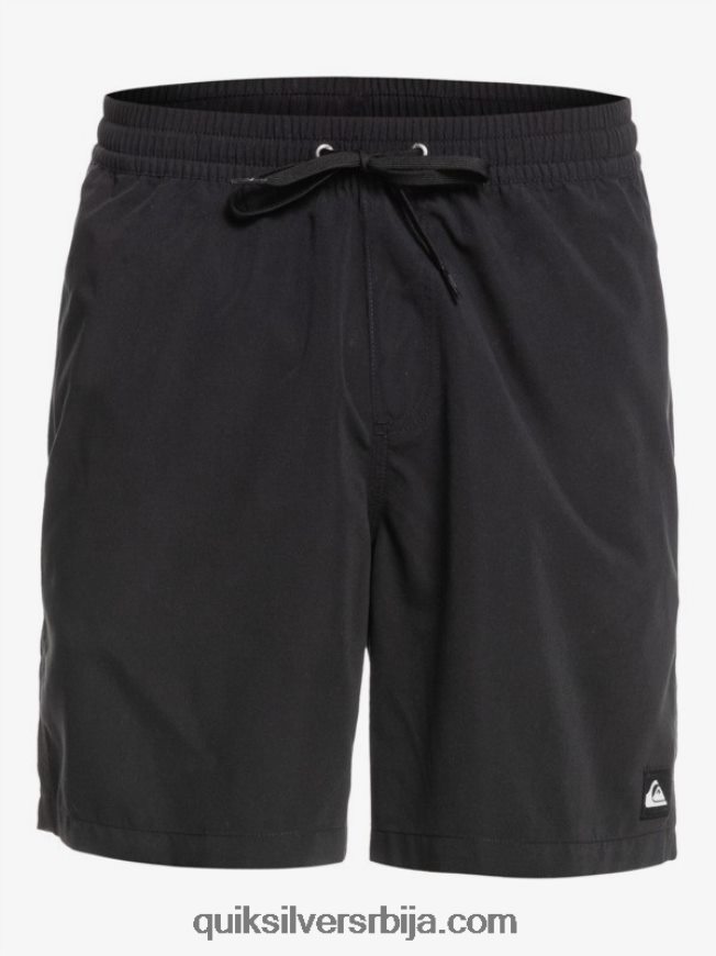мушкарци Quiksilver свакодневно 17 волеја црн Z824VN1528