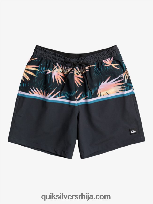 мушкарци Quiksilver сурфсилк дивизија 17 волеја црн Z824VN1637