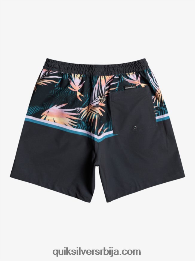 мушкарци Quiksilver сурфсилк дивизија 17 волеја црн Z824VN1637