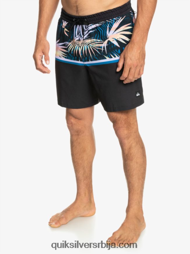мушкарци Quiksilver сурфсилк дивизија 17 волеја црн Z824VN1637