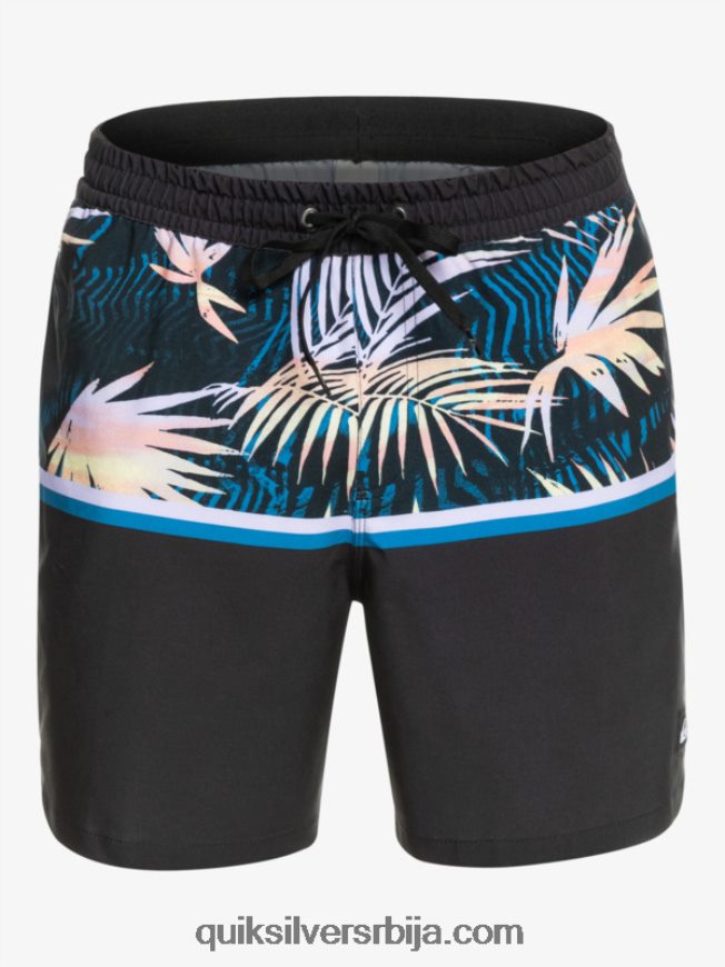 мушкарци Quiksilver сурфсилк дивизија 17 волеја црн Z824VN1637