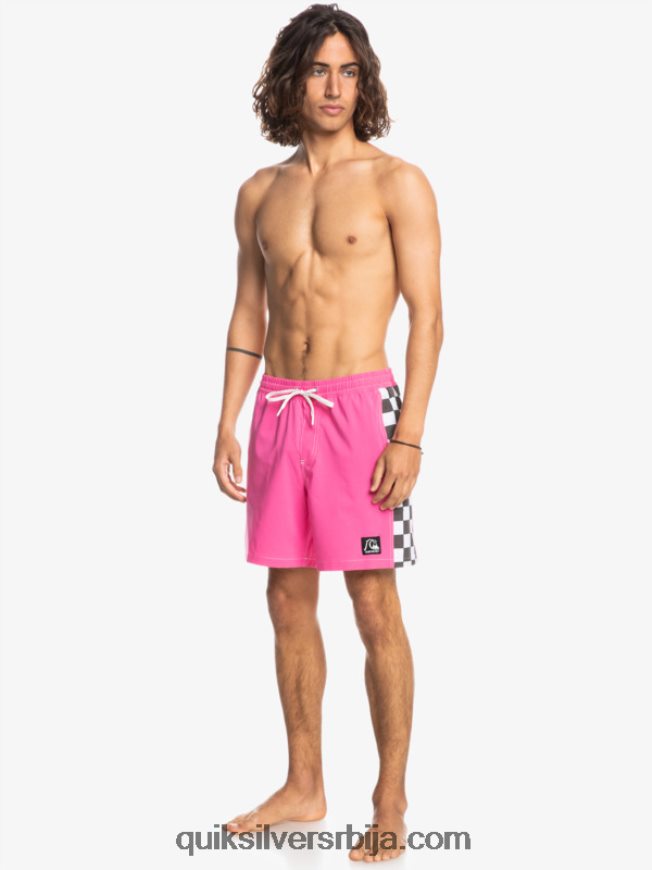 мушкарци Quiksilver хемпстретцх оригинал арцх 17 волеј шокантно розе Z824VN1673