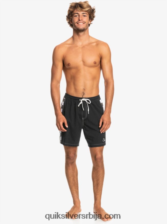 мушкарци Quiksilver хемпстретцх оригинал арцх 17 волеј црн Z824VN1674