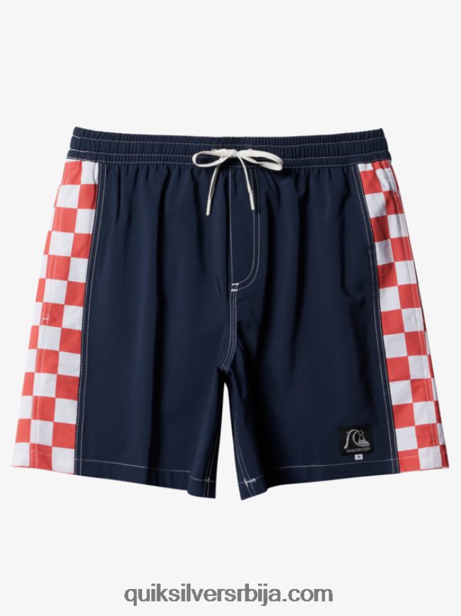 мушкарци Quiksilver хемпстретцх оригинал арцх 17 волеј морнарски сако Z824VN1678
