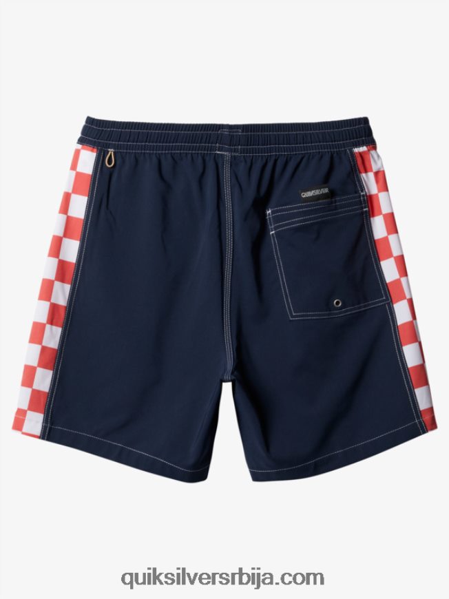 мушкарци Quiksilver хемпстретцх оригинал арцх 17 волеј морнарски сако Z824VN1678