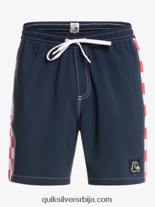 мушкарци Quiksilver хемпстретцх оригинал арцх 17 волеј морнарски сако Z824VN1678