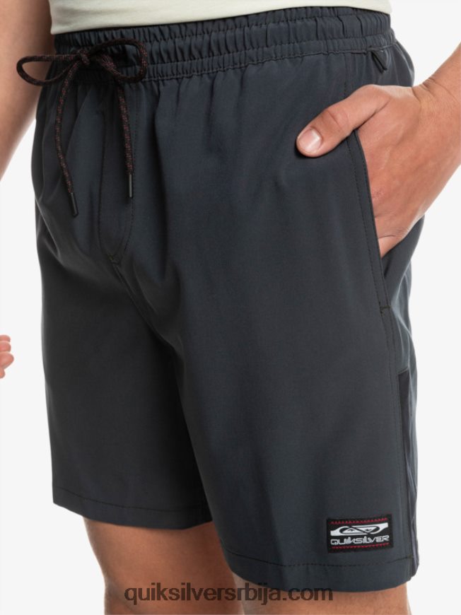 мушкарци Quiksilver омни траининг 17 стретцх шорц фантомски Z824VN1689