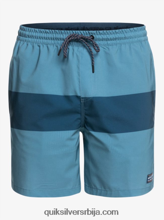 мушкарци Quiksilver омни траининг 17 стретцх шорц провинцијско плаво Z824VN1690