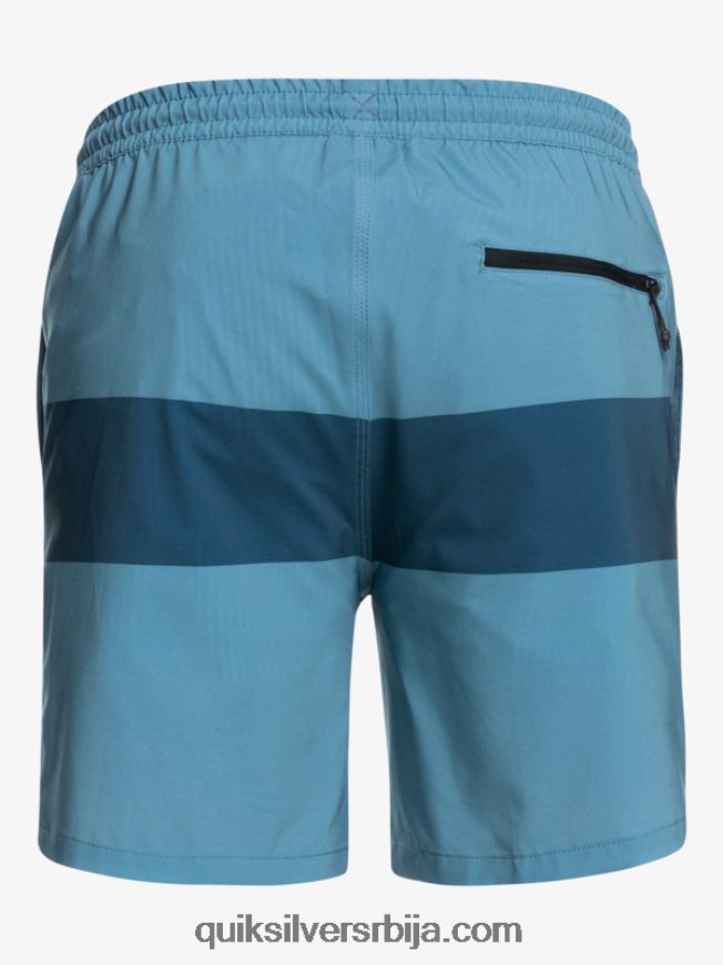 мушкарци Quiksilver омни траининг 17 стретцх шорц провинцијско плаво Z824VN1690