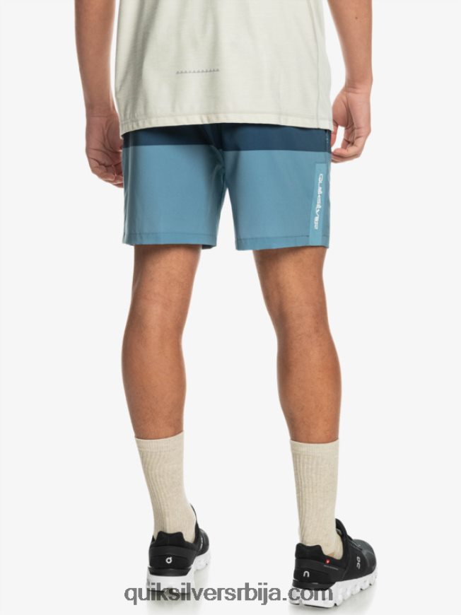 мушкарци Quiksilver омни траининг 17 стретцх шорц провинцијско плаво Z824VN1690
