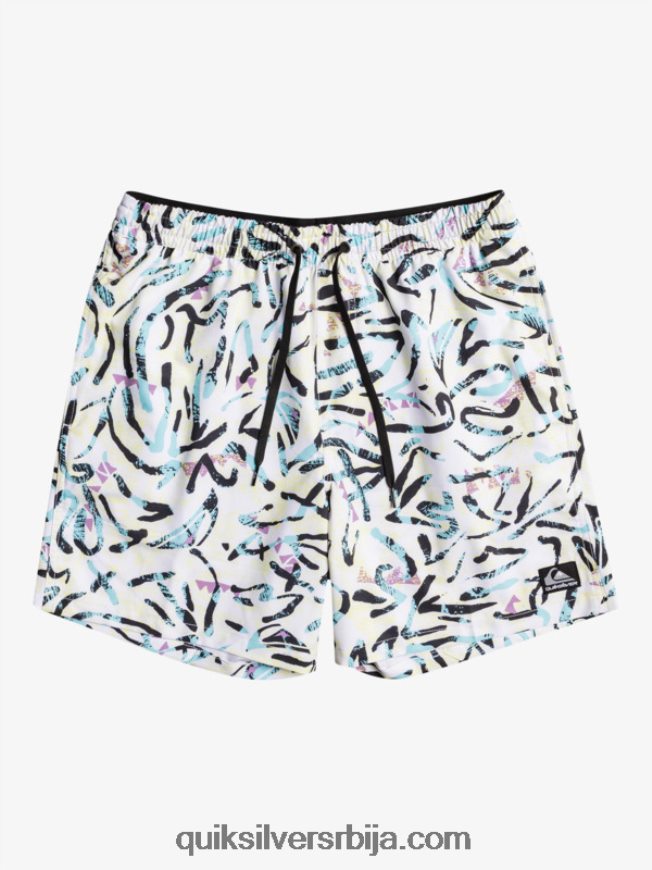 мушкарци Quiksilver океан мик 17 волеја бео Z824VN1708