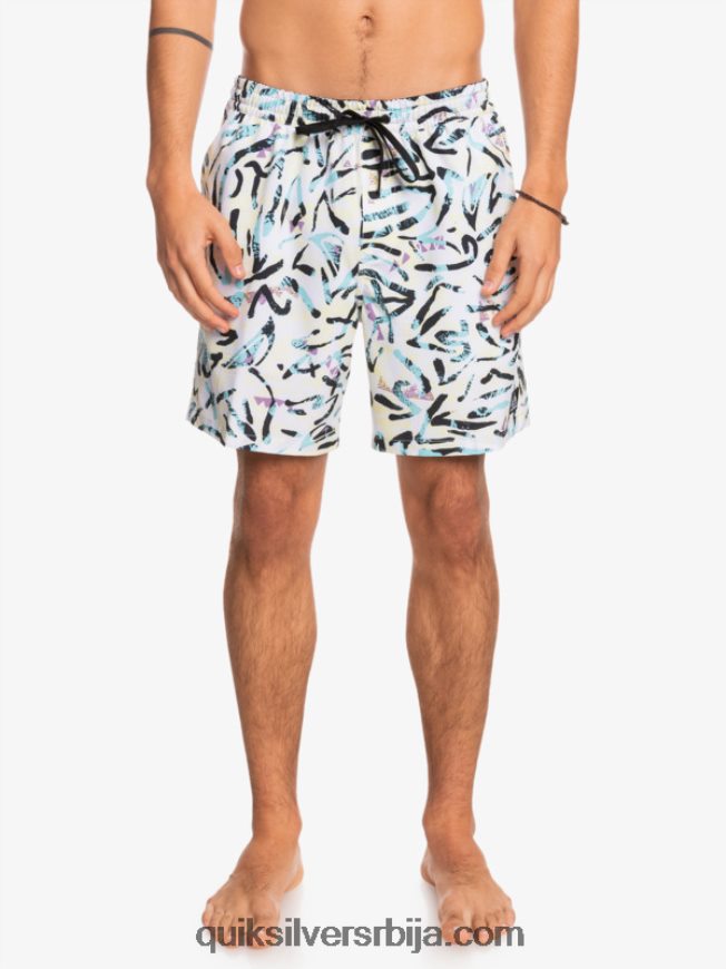 мушкарци Quiksilver океан мик 17 волеја бео Z824VN1708