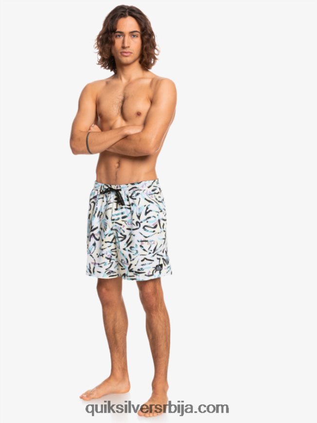 мушкарци Quiksilver океан мик 17 волеја бео Z824VN1708