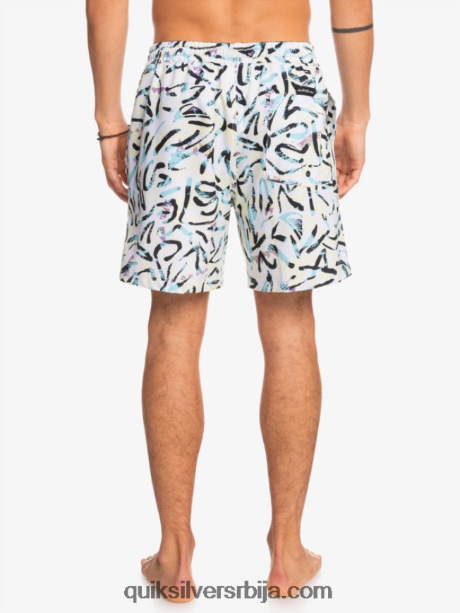 мушкарци Quiksilver океан мик 17 волеја бео Z824VN1708