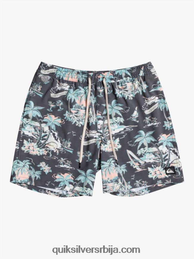 мушкарци Quiksilver хотел парадисо 17 волеја хотел парадисо - црни Z824VN1765