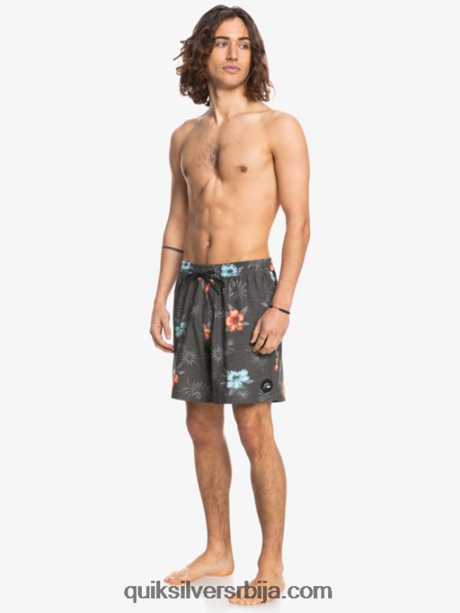 мушкарци Quiksilver мешати ком 17 волеја црн Z824VN1778