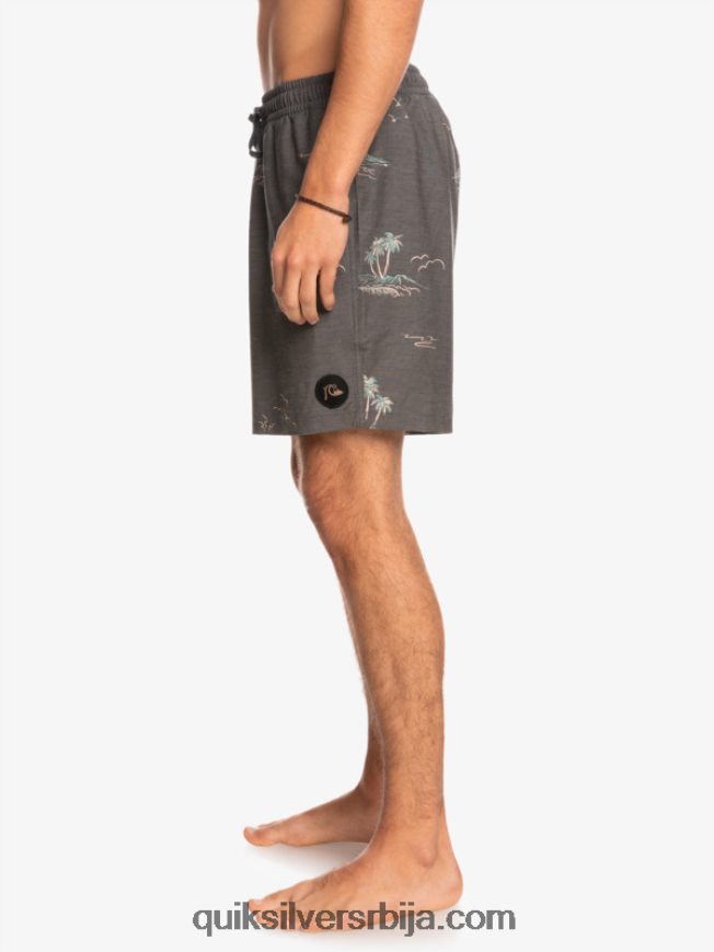 мушкарци Quiksilver мешати ком 17 волеја црн Z824VN1779