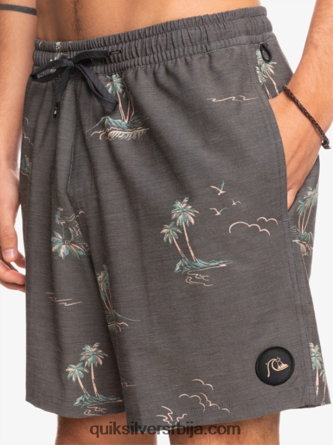 мушкарци Quiksilver мешати ком 17 волеја црн Z824VN1779