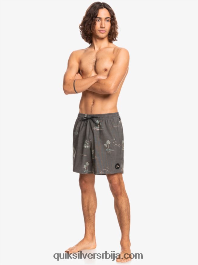 мушкарци Quiksilver мешати ком 17 волеја црн Z824VN1779