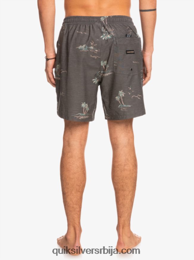мушкарци Quiksilver мешати ком 17 волеја црн Z824VN1779