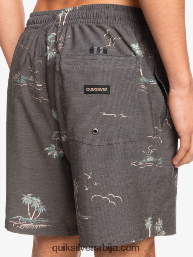 мушкарци Quiksilver мешати ком 17 волеја црн Z824VN1779