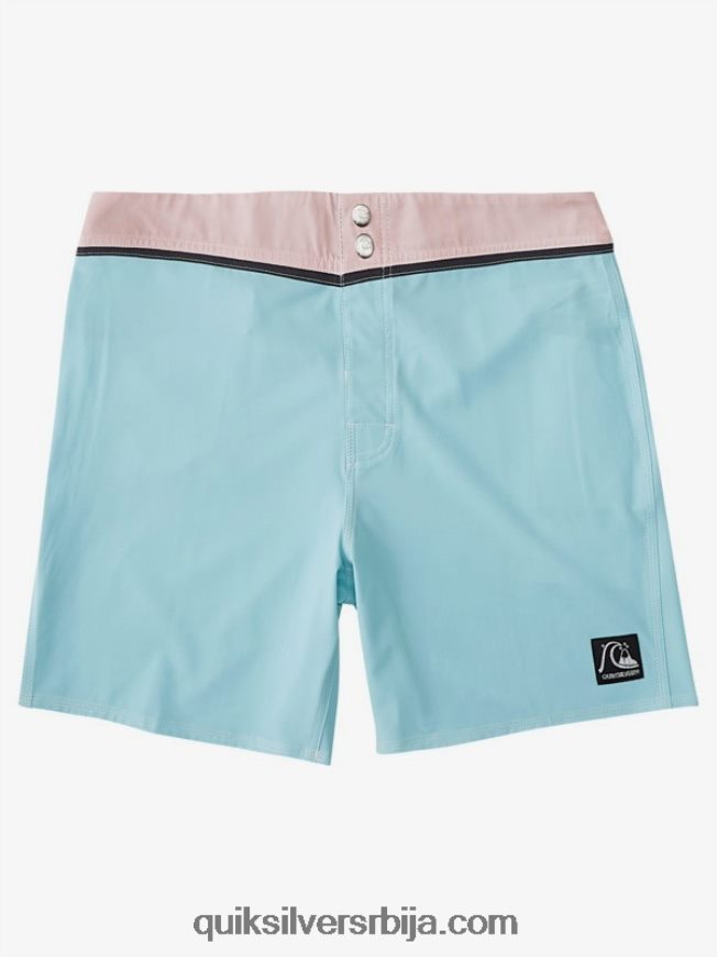 мушкарци Quiksilver солид снап 17 рециклираних гаћица плава нијанса Z824VN1828