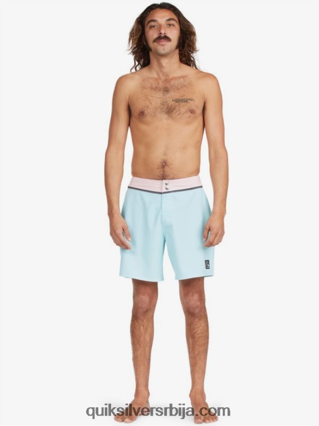 мушкарци Quiksilver солид снап 17 рециклираних гаћица плава нијанса Z824VN1828