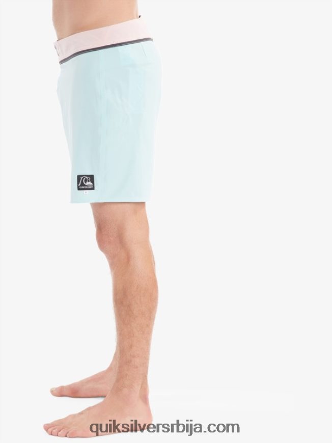 мушкарци Quiksilver солид снап 17 рециклираних гаћица плава нијанса Z824VN1828