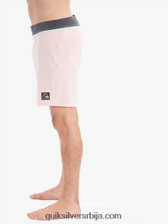 мушкарци Quiksilver солид снап 17 рециклираних гаћица нежно розе Z824VN1829