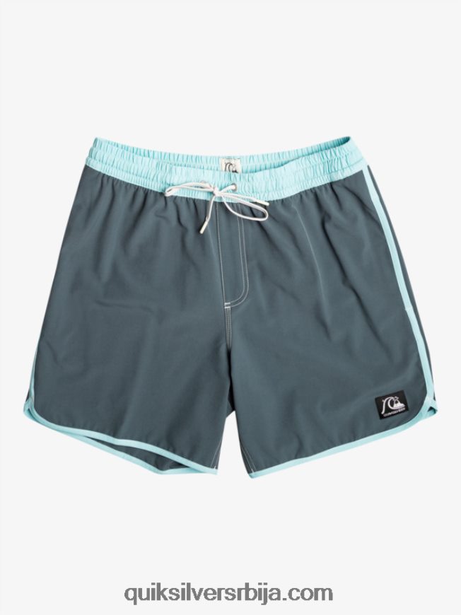 мушкарци Quiksilver оригинална капица 17 волеја тамни шкриљевац Z824VN201