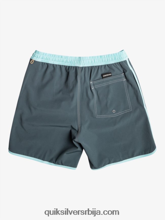 мушкарци Quiksilver оригинална капица 17 волеја тамни шкриљевац Z824VN201