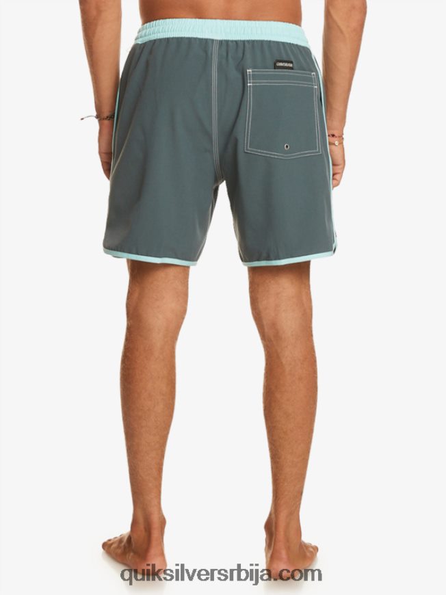 мушкарци Quiksilver оригинална капица 17 волеја тамни шкриљевац Z824VN201