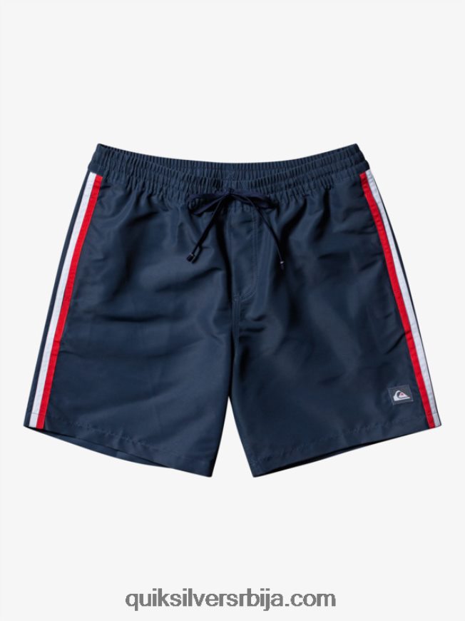 мушкарци Quiksilver плажа молим 17 волеја морнарски сако Z824VN280