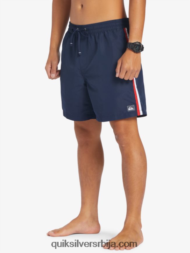мушкарци Quiksilver плажа молим 17 волеја морнарски сако Z824VN280