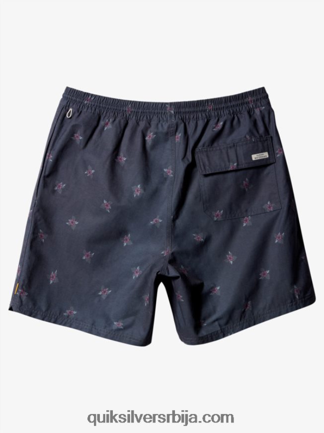 мушкарци Quiksilver ватерман мале педале 17 волеја црне мале педале в Z824VN396