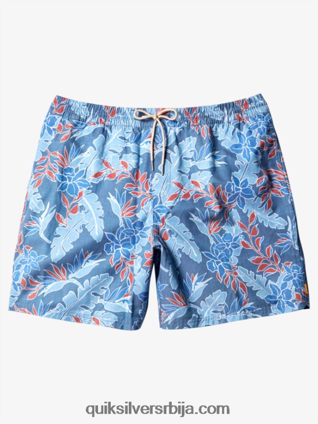 мушкарци Quiksilver ватерман савршен осећај 17 волеја заставник плави савршен осећај в Z824VN407