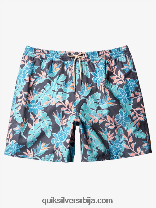 мушкарци Quiksilver ватерман савршен осећај 17 волеја црна савршена недеља Z824VN409