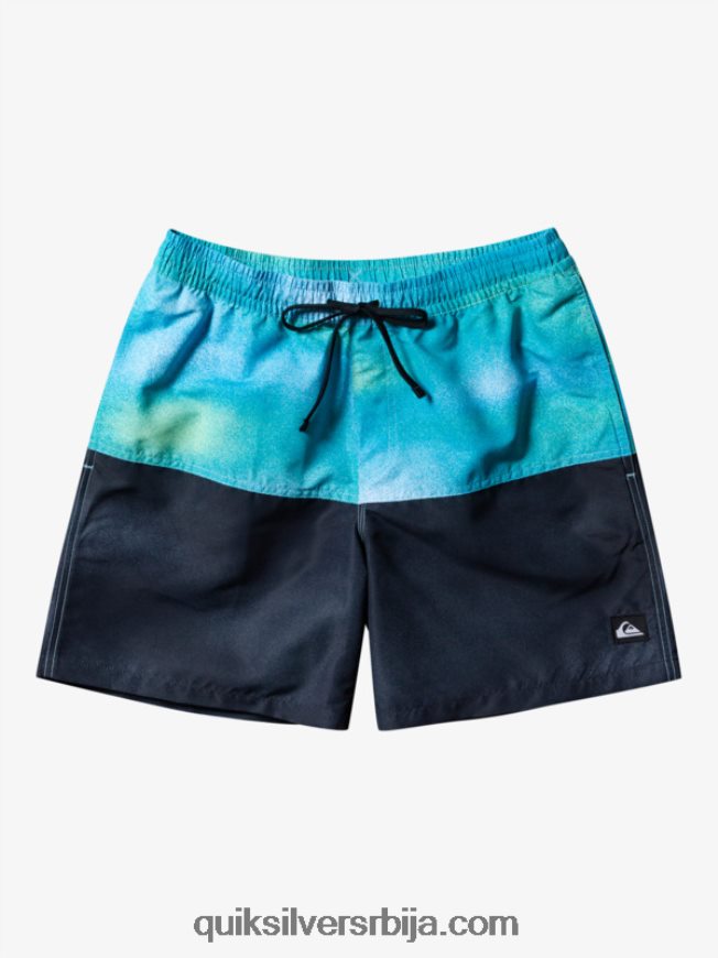 мушкарци Quiksilver кундак лого 17 волеја река плава Z824VN482