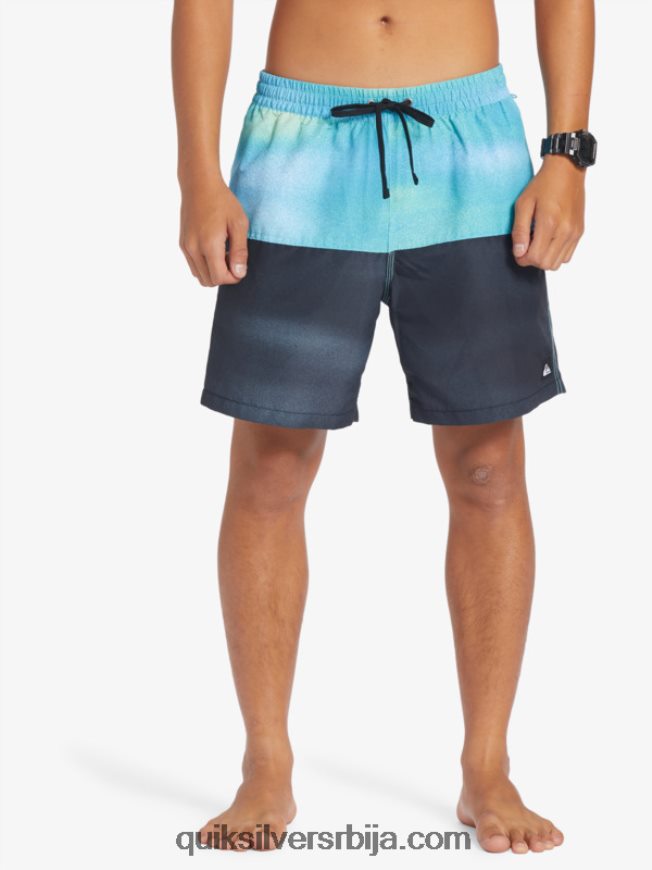 мушкарци Quiksilver кундак лого 17 волеја река плава Z824VN482