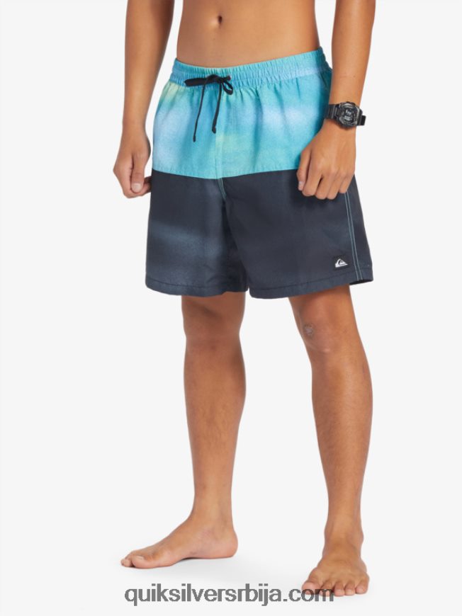 мушкарци Quiksilver кундак лого 17 волеја река плава Z824VN482