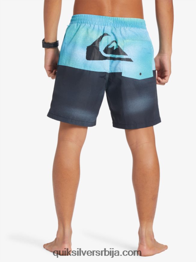 мушкарци Quiksilver кундак лого 17 волеја река плава Z824VN482