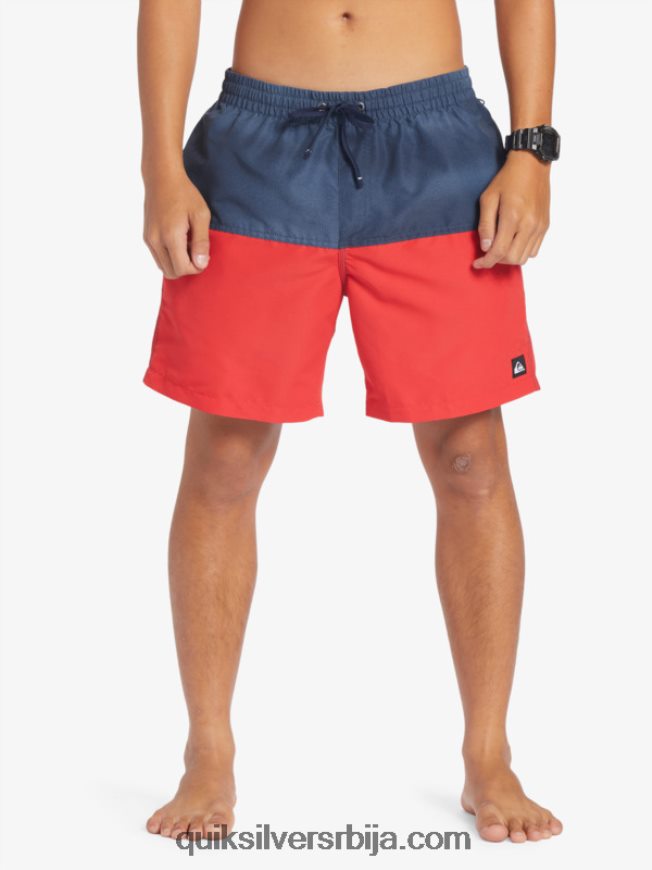мушкарци Quiksilver кундак лого 17 волеја морнарски сако Z824VN483