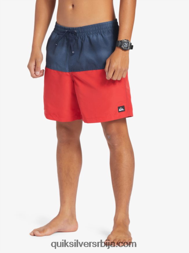 мушкарци Quiksilver кундак лого 17 волеја морнарски сако Z824VN483