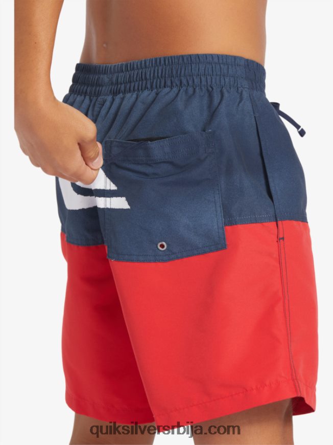 мушкарци Quiksilver кундак лого 17 волеја морнарски сако Z824VN483