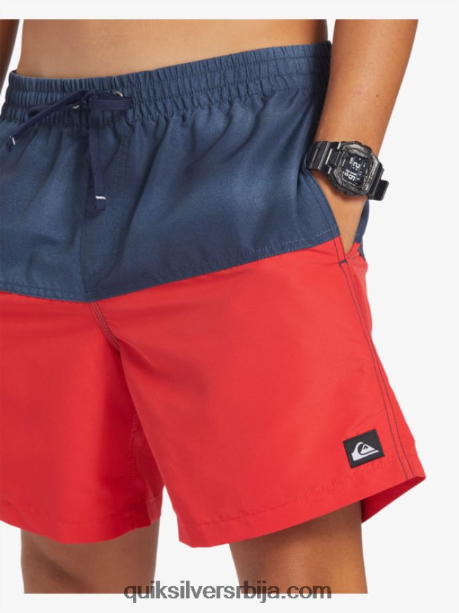 мушкарци Quiksilver кундак лого 17 волеја морнарски сако Z824VN483