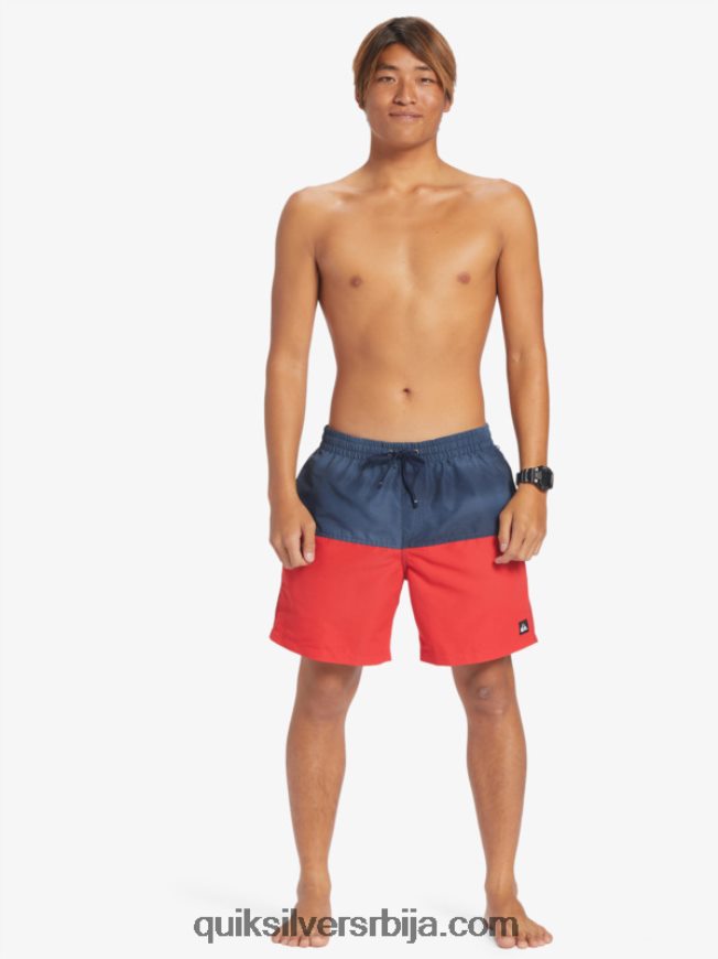 мушкарци Quiksilver кундак лого 17 волеја морнарски сако Z824VN483