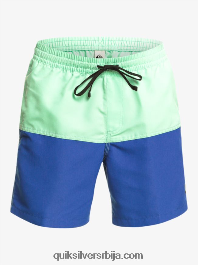 мушкарци Quiksilver кундак лого 17 волеја сноркел блуе Z824VN485